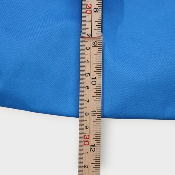 Vera Bradley Cotton Triple Zip Hipster Crossbody Purse Morning Blue Aster - Picture 11 of 11